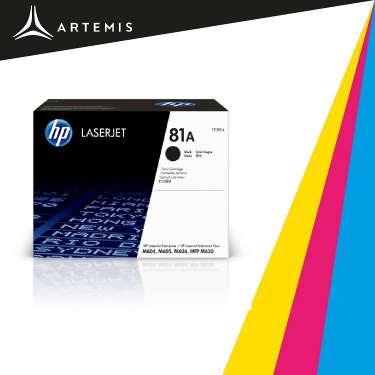 تصویر  کارتریج  HP 81A